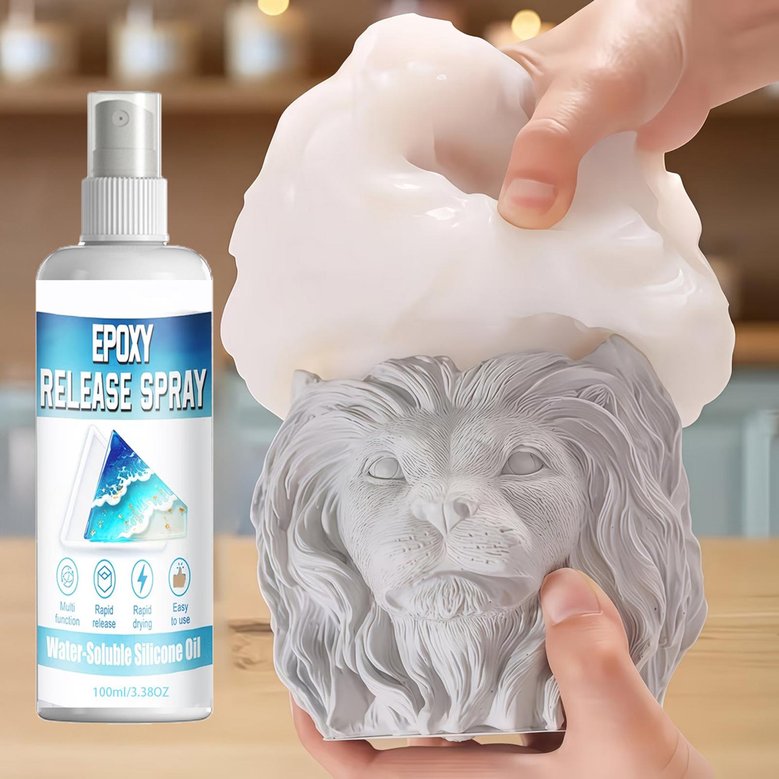 Candle Mold Silicone - Spray Desmoldante de Silicona, Spray Desmoldante