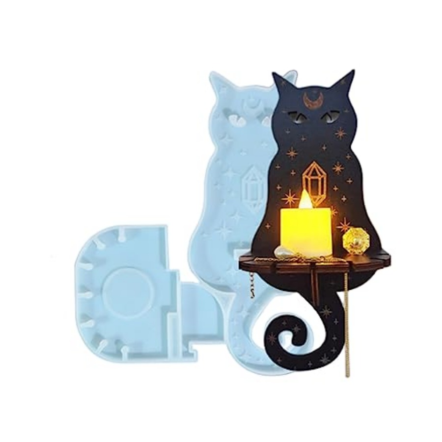 Candle Mold Silicone - Moldes de Resina de Silicona, Moldes