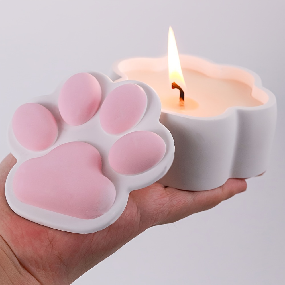 Kraft Box Candle - Caja de almacenamiento de garra de