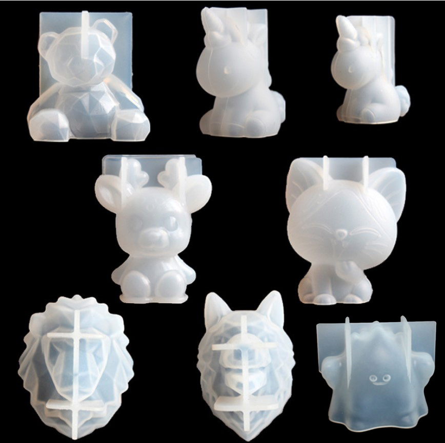 Candle Mold Silicone - Moldes de resina Epoxy de silicona