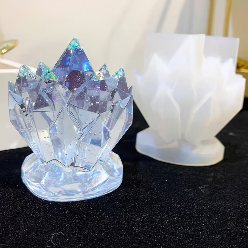 Candle Mold Silicone - 1 unidad de molde decorativo de