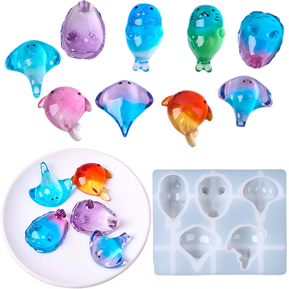 Candle Mold Silicone - Molde de silicona 3D de rayo