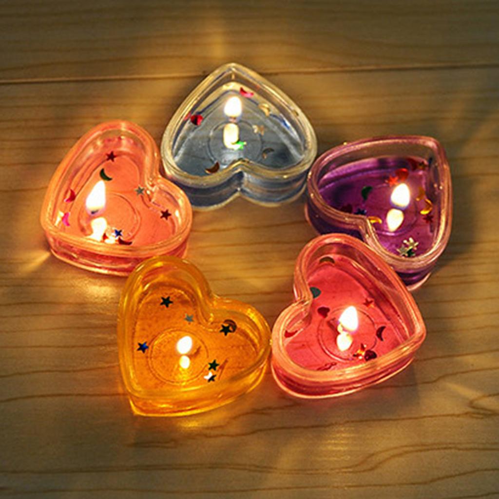 Candle Making Event - Moldes Transparentes para Velas de Té
