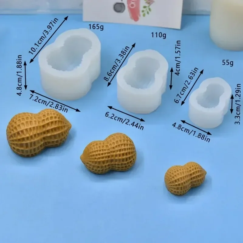 3 piezas 2026 Nuevo Molde de S - Candle Mold Silicone reseña y precio
