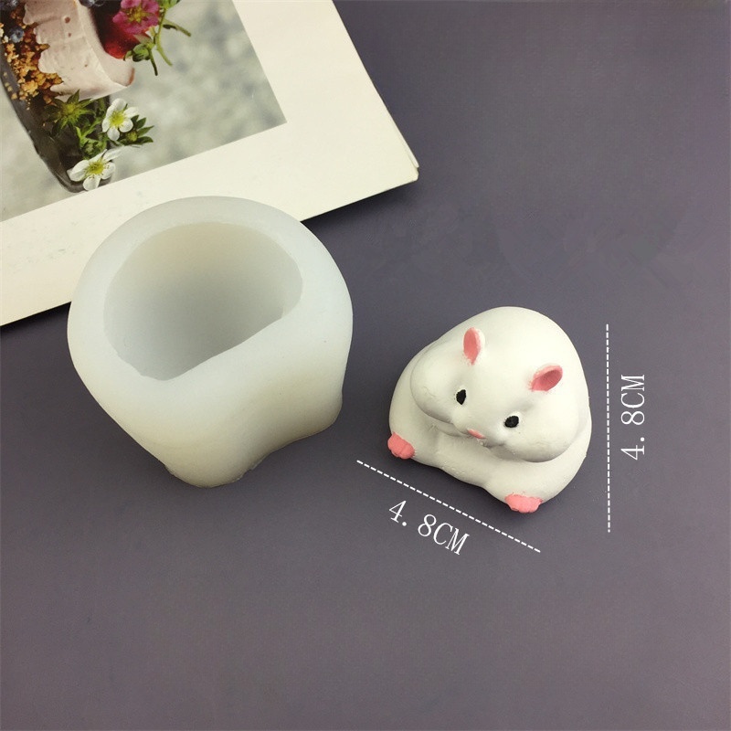 DIY lindo molde para hámster,  - Candle Mold Silicone reseña y precio