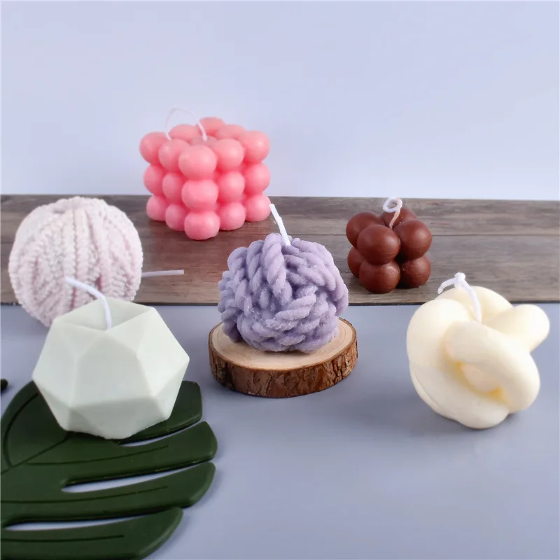 Molde de vela de silicona de b - Candle Making Yarn reseña y precio