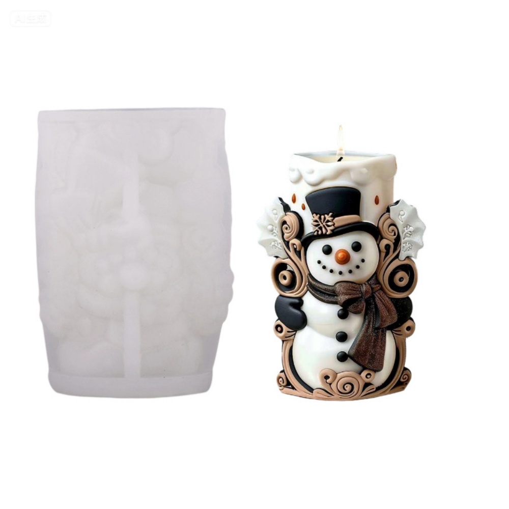 Molde de vela de invierno, mol - Candle Making Event reseña y precio