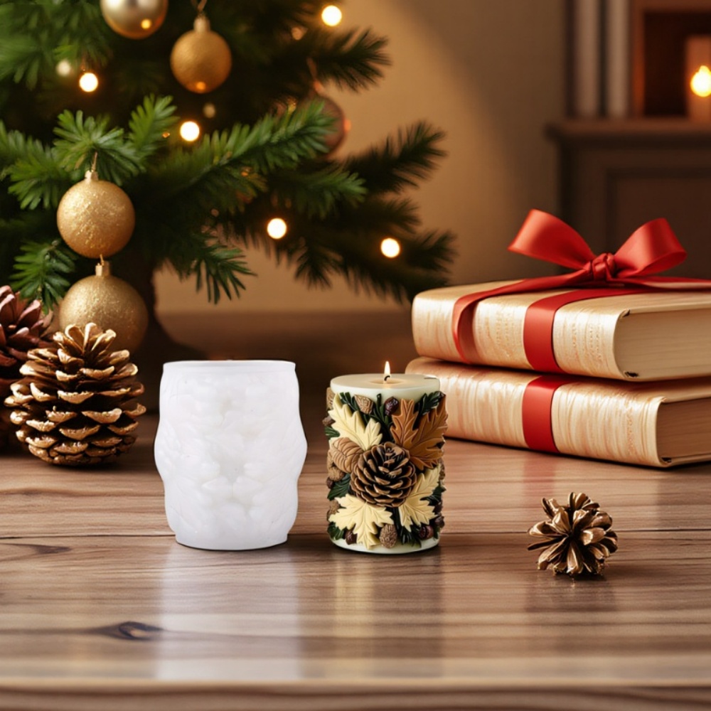 Molde de vela de invierno, mol - Candle Making Event reseña y precio