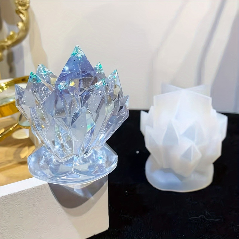 1 unidad de molde decorativo d - Candle Mold Silicone reseña y precio