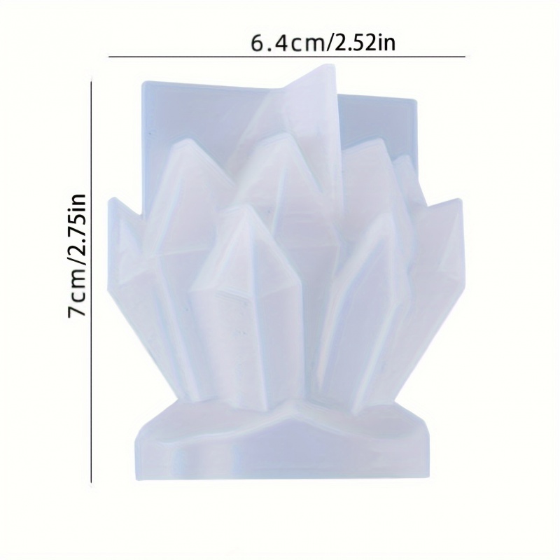 1 unidad de molde decorativo d - Candle Mold Silicone reseña y precio