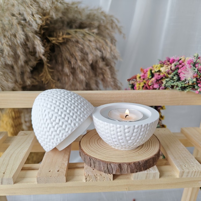 Molde de silicona ovalado con  - Candle Making Yarn reseña y precio