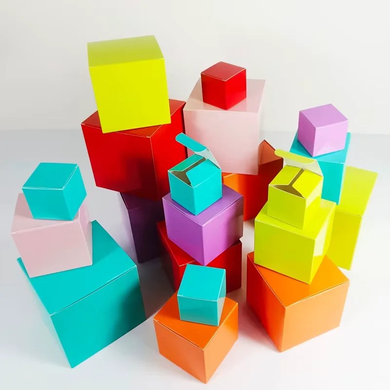 Caja de Papel Plegable, Caja d - Kraft Box Candle reseña y precio