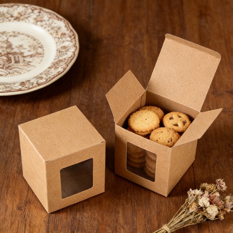 Cajas de Papel Kraft Marrón co - Kraft Box Candle reseña y precio