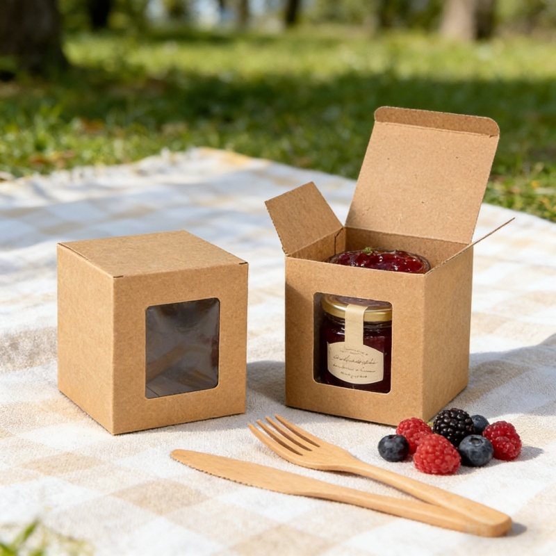 Cajas de Papel Kraft Marrón co - Kraft Box Candle reseña y precio